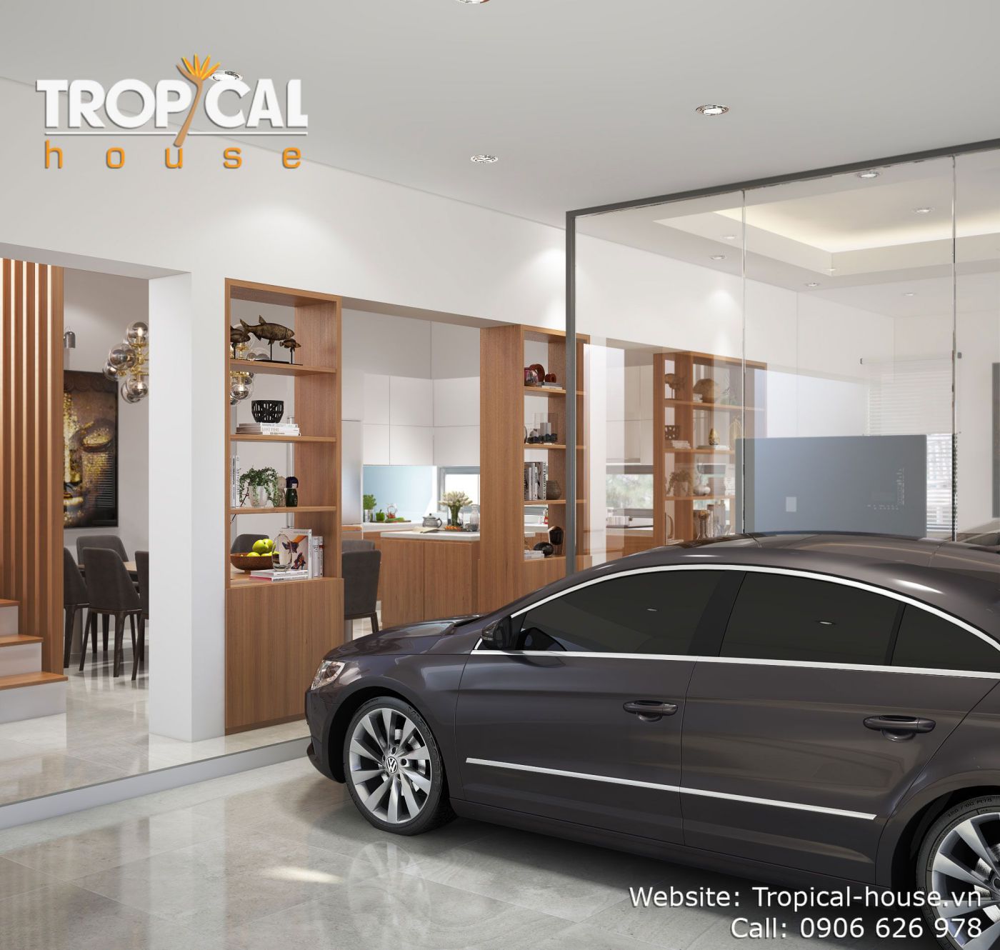 THIẾT KẾ NỘI THẤT NHÀ PHỐ CẦN THƠ